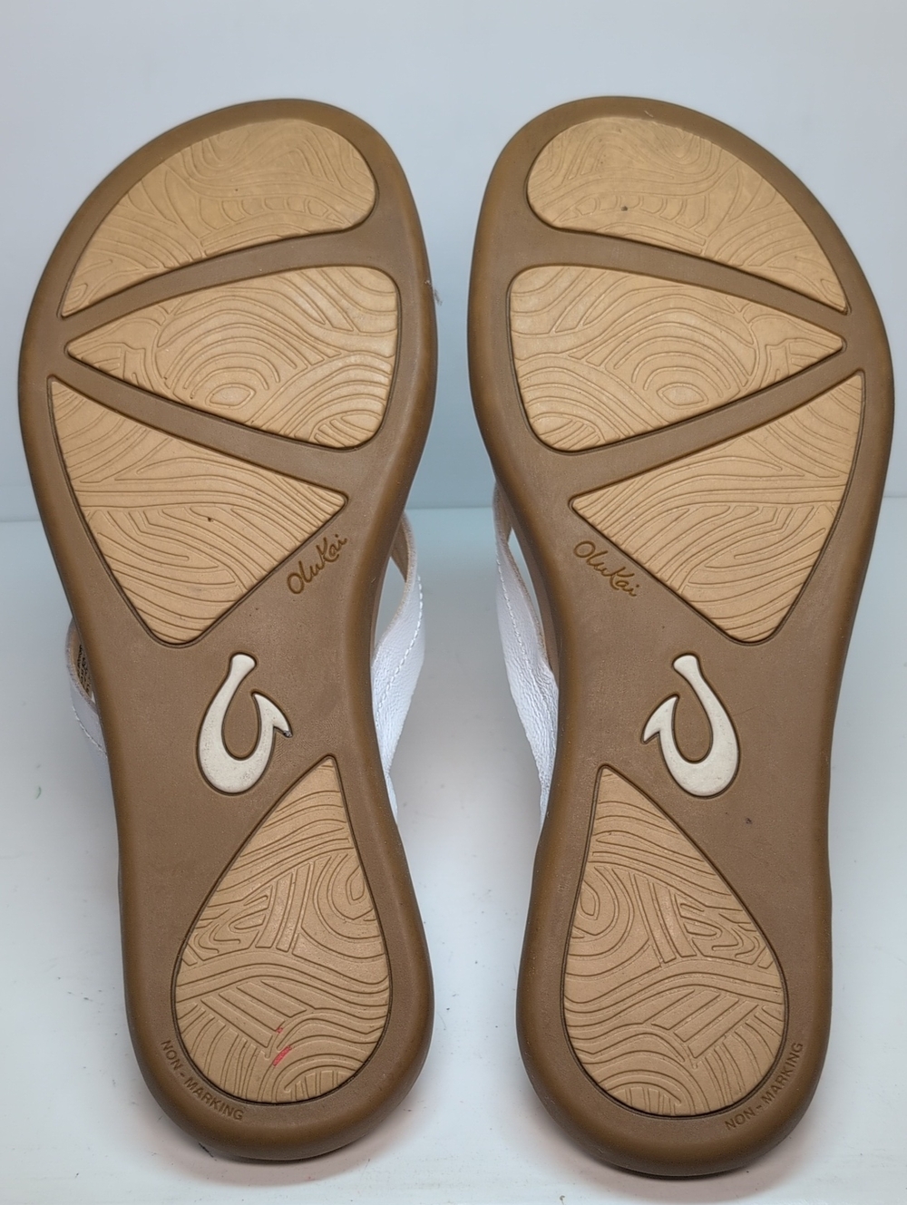 Olukai Honu Turtle flip flop woman's sandals size 10 EU 40 - Picture 9 of 14